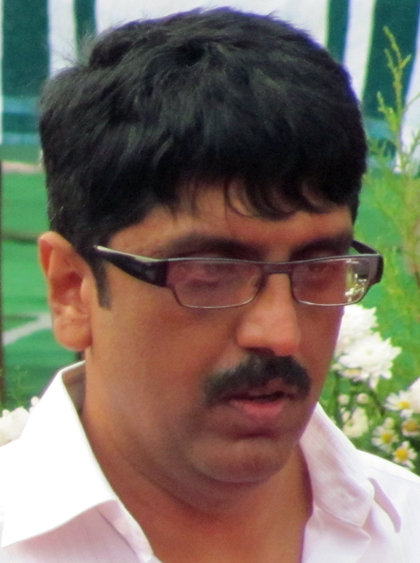 Unnikrishnan B. portrait