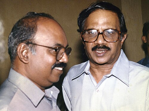 MT Vasudevan Nair portrait