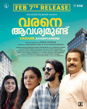 Varane Avashyamund poster